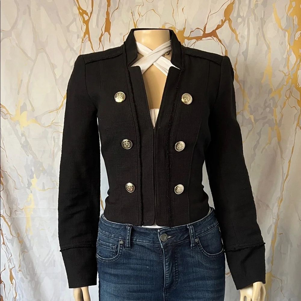 * Vintage women’s White House Black Market Admiral military-style jacket
